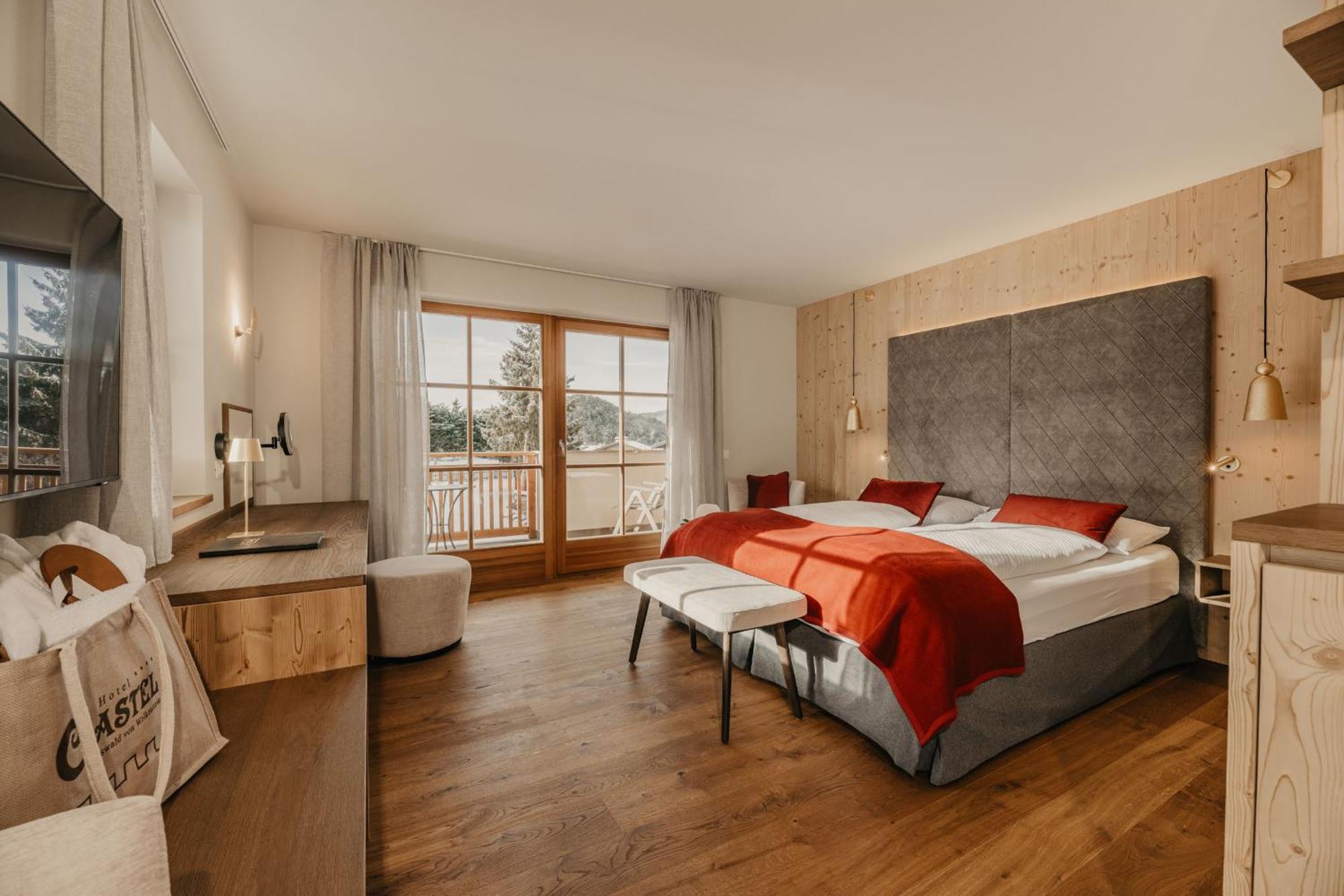 Hotel Castel Oswald Von Wolkenstein Castelrotto Extérieur photo